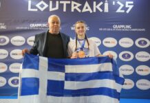 «Χάλκινη» η Παναγιωτοπούλου στο Παγκόσμιο του Λουτρακίου – Πέντε μετάλλια στο Παγκόσμιο Grappling Veterans