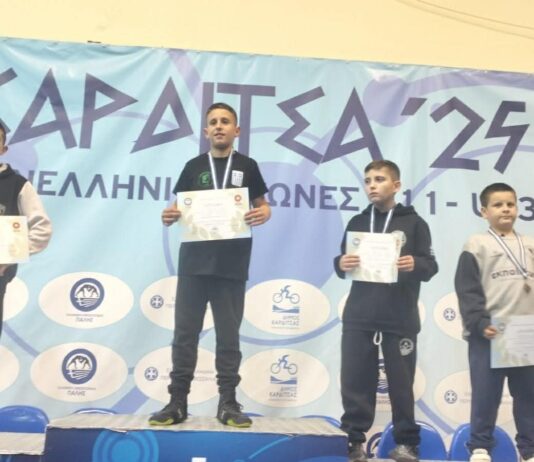 Εντυπωσίασαν οι νεαροί Παλαιστές στην Καρδίτσα