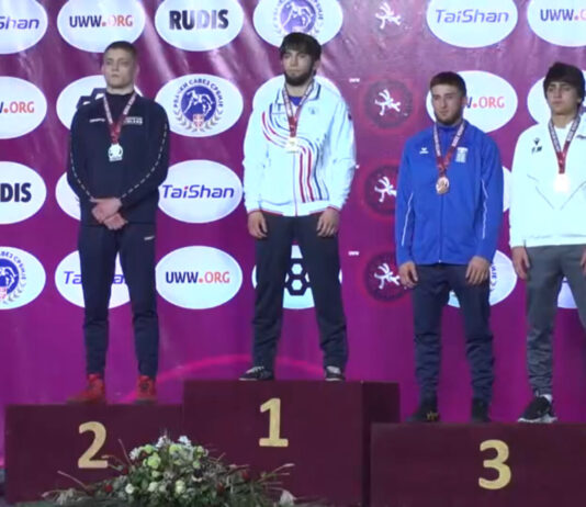 Χάλκινο μετάλλιο στο Ευρωπαϊκό πρωτάθλημα Πάλης U23 o Κολιτσόπουλος