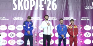 Χάλκινο μετάλλιο ο Κολιτσόπουλος στο Ευρωπαϊκό πρωτάθλημα Πάλης U20!