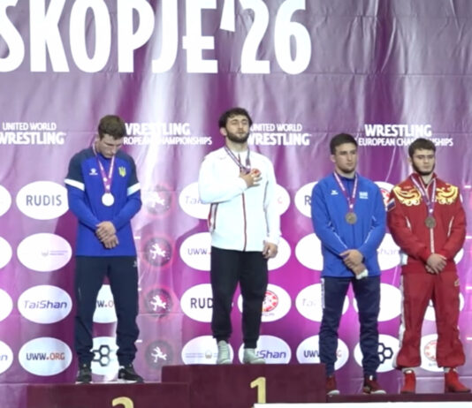 Χάλκινο μετάλλιο ο Κολιτσόπουλος στο Ευρωπαϊκό πρωτάθλημα Πάλης U20!