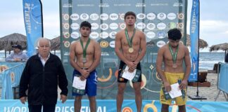 Διπλή επιτυχία στο Παγκόσμιο πρωτάθλημα Beach Wrestling U20