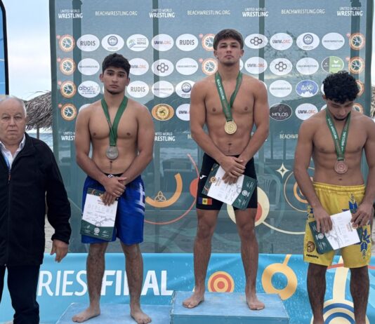 Διπλή επιτυχία στο Παγκόσμιο πρωτάθλημα Beach Wrestling U20